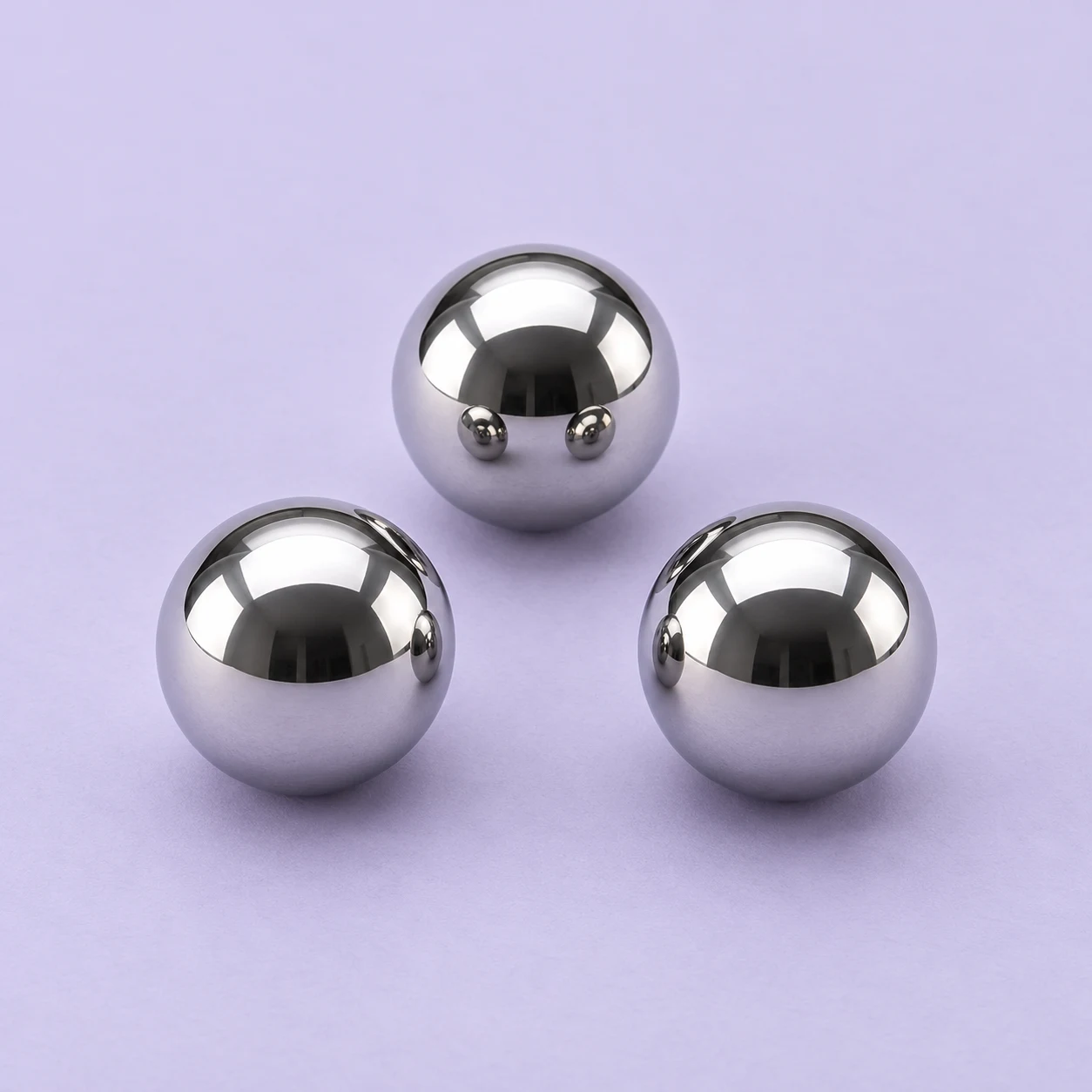 27 mm steel ball three-pack
